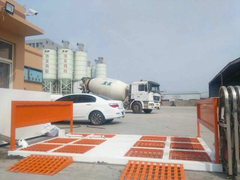 工地洗车机-青岛浩发混凝土机械安装工程洗车...