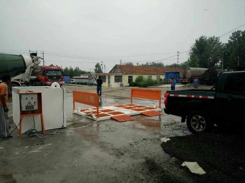 工地洗车机-日照公路管理局 工程洗车机案例